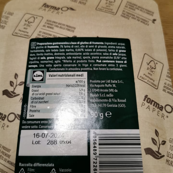 photo of Vemondo affettato vegetale gustoso shared by @danyzan on  04 May 2024 - review