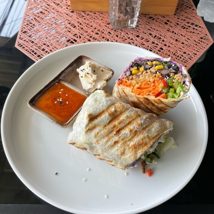 photo of VEGO Plant-Based Cafè Mexican burrito wrap shared by @goodgreens on  22 Feb 2024 - review