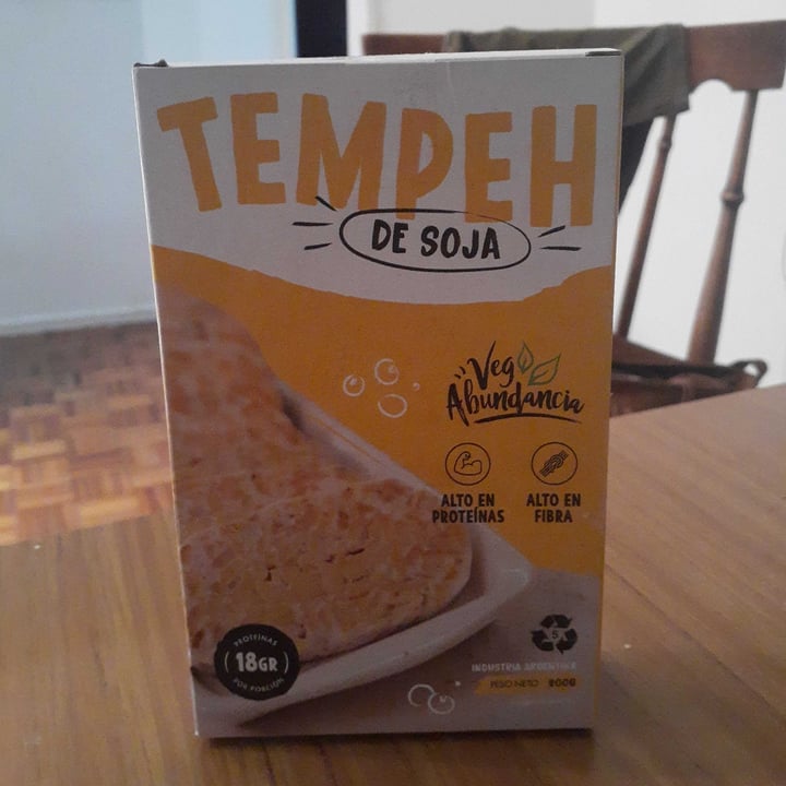 photo of Veg Abundancia Tempeh shared by @emiantiespecista on  17 Oct 2023 - review