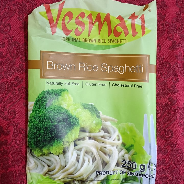 photo of Alimenta Vesmati Spaghetti Di Riso Integrali shared by @fernandoveganboccia on  05 May 2024 - review