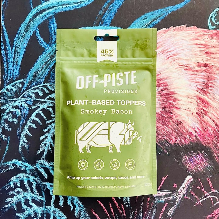 photo of off-piste Plant Based Toppers Smoky Bacon shared by @lil-chickpea on  07 Jul 2024 - review