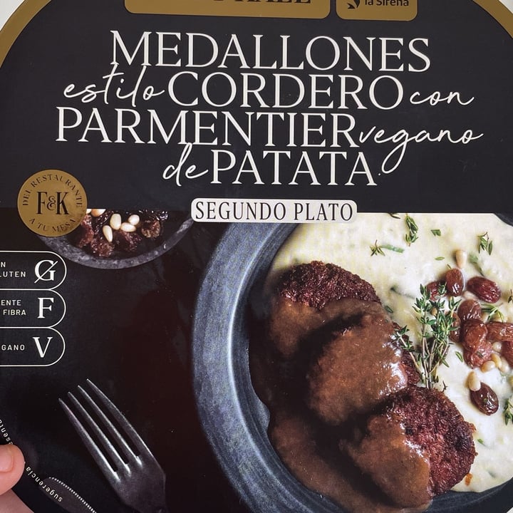 photo of Flax & Kale medallones estilo cordero con parmentier vegano de patata shared by @vanz on  13 Dec 2023 - review
