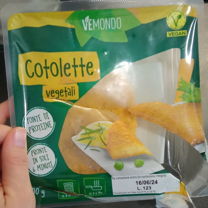 photo of Vemondo cotolette vegetali shared by @melanzanamiz on  03 Jun 2024 - review