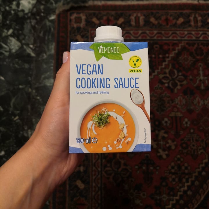 photo of Vemondo vegan cooking sauce shared by @botanicflora on  12 Apr 2024 - review