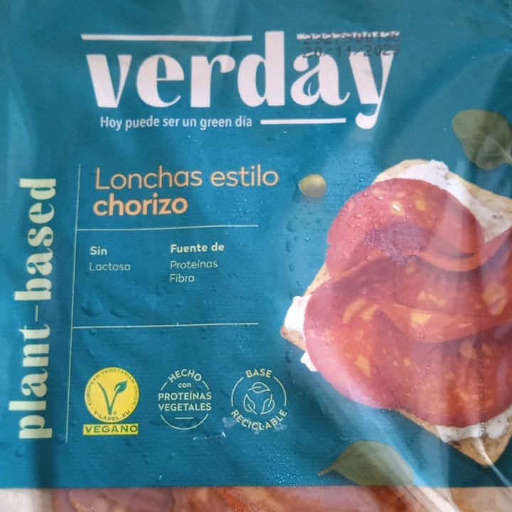 photo of Verday Lonchas estilo Chorizo shared by @villacampa on  14 Oct 2023 - review