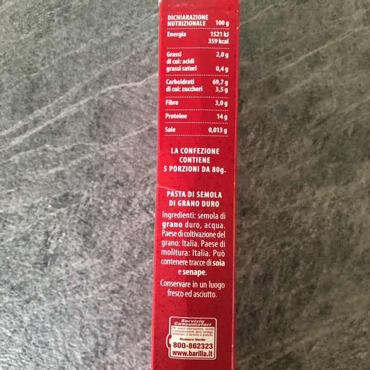 photo of Barilla Spaghetti al bronzo shared by @glottaveg93 on  12 Nov 2023 - review