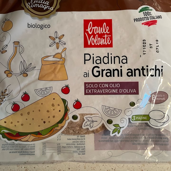 photo of Baule volante Piadina di grani antichi shared by @itsfrannie on  12 Sep 2023 - review