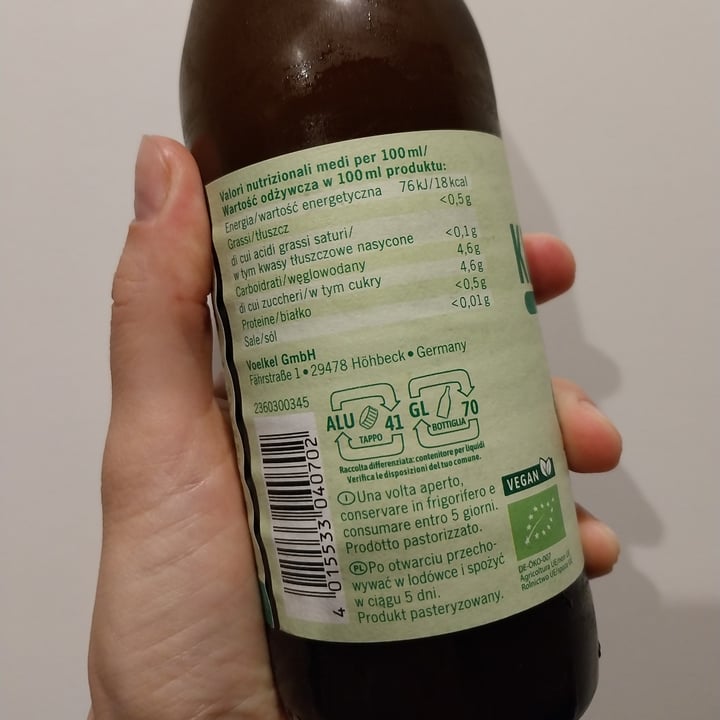 photo of Voelkel kombucha lime e zenzero shared by @veganvicky on  13 Sep 2023 - review