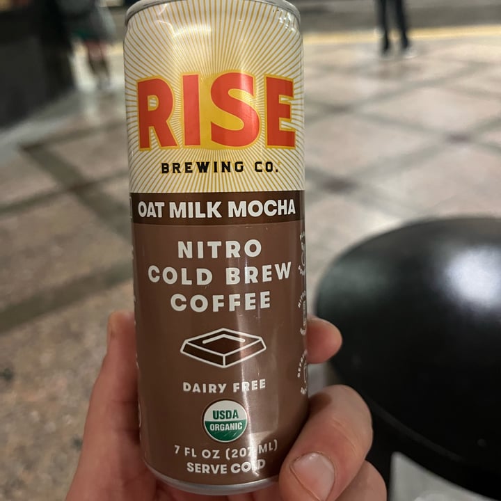 photo of Rise Nitro Brewing Co. Oatmilk Mocha shared by @oshmorethstorm on  13 Oct 2023 - review