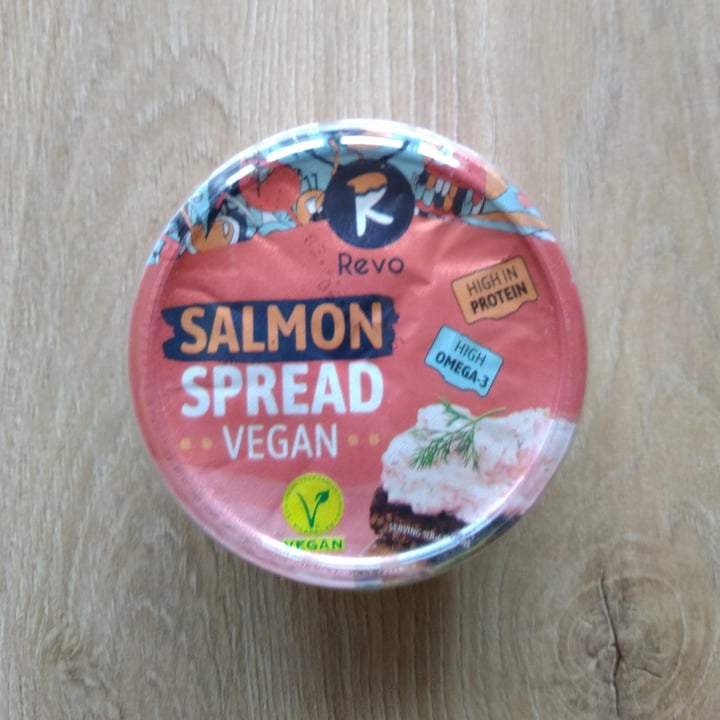 photo of Revo Foods Revo Salmon Spread shared by @manoveg on  19 Oct 2023 - review