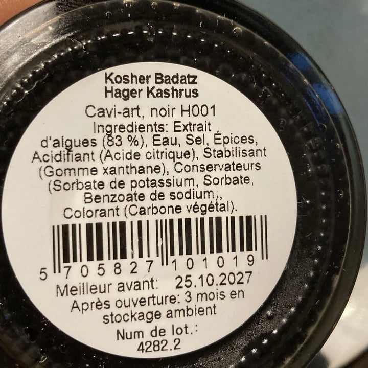 photo of Caviart Delicacy of seaweed caviar shared by @melissa80 on  19 Aug 2025 - review
