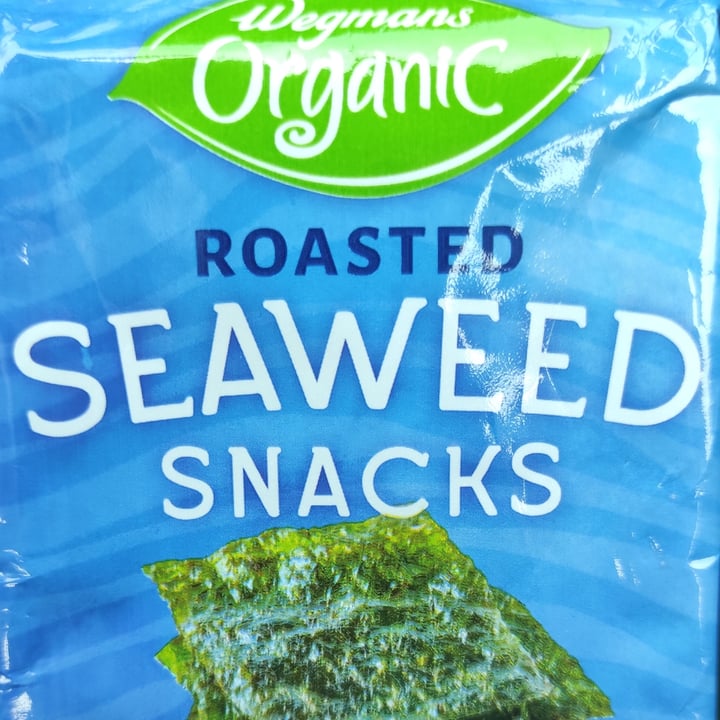 photo of Wegmans Organic Roasted sea weed Snacks Sea Salt shared by @alessandraaaa on  07 Aug 2025 - review