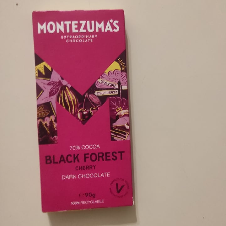 photo of Montezuma's Black Forest - 70% Cocoa Cherry Dark Chocolate shared by @jesseats on  19 Mar 2024 - review