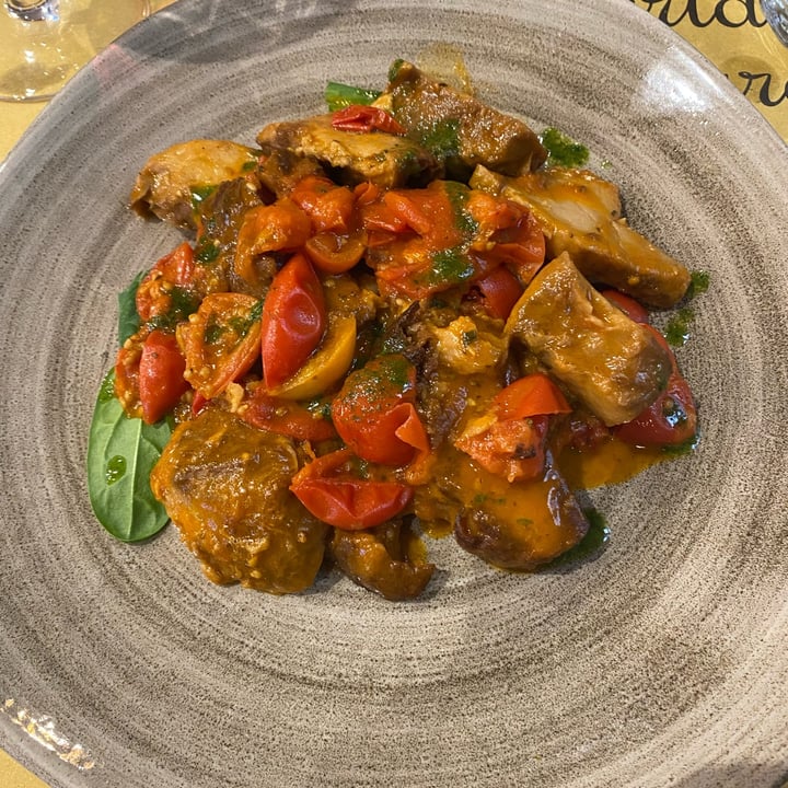 photo of Osteria Frutteria Lombarda Da Pietro bocconcini di seitan con pomodorini shared by @alecann on  27 Jan 2024 - review