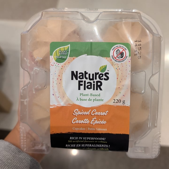 photo of Nature's Flair Plant Based Spiced Carrot Cupcakes shared by @all1za on  09 Oct 2025 - review