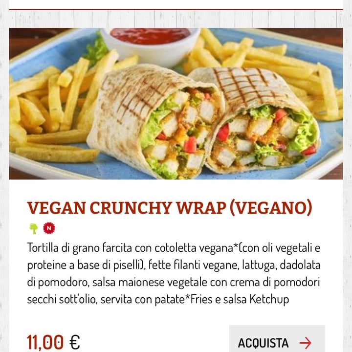 photo of Old Wild West Vegan Crunchy Wrap shared by @alyssakim on  24 Nov 2023 - review