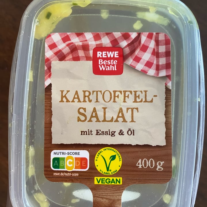 photo of Rewe kartoffel salad shared by @silviapa on  10 Aug 2025 - review