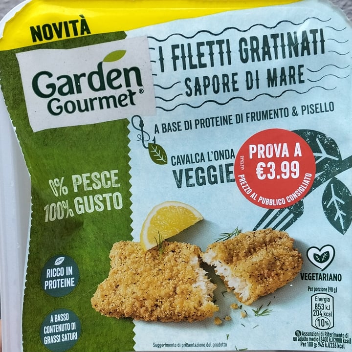 photo of Garden Gourmet filetti di mare shared by @carmillabresh on  02 Jul 2024 - review