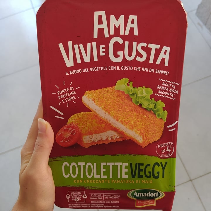 photo of Amadori cotolette veggy shared by @emicrania on  03 Sep 2023 - review