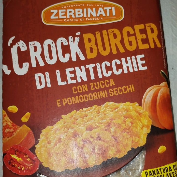 photo of Zerbinati Crockburger Di Lenticchie Con Zucca E Pomodori Secchi shared by @gretaveg on  06 Oct 2023 - review