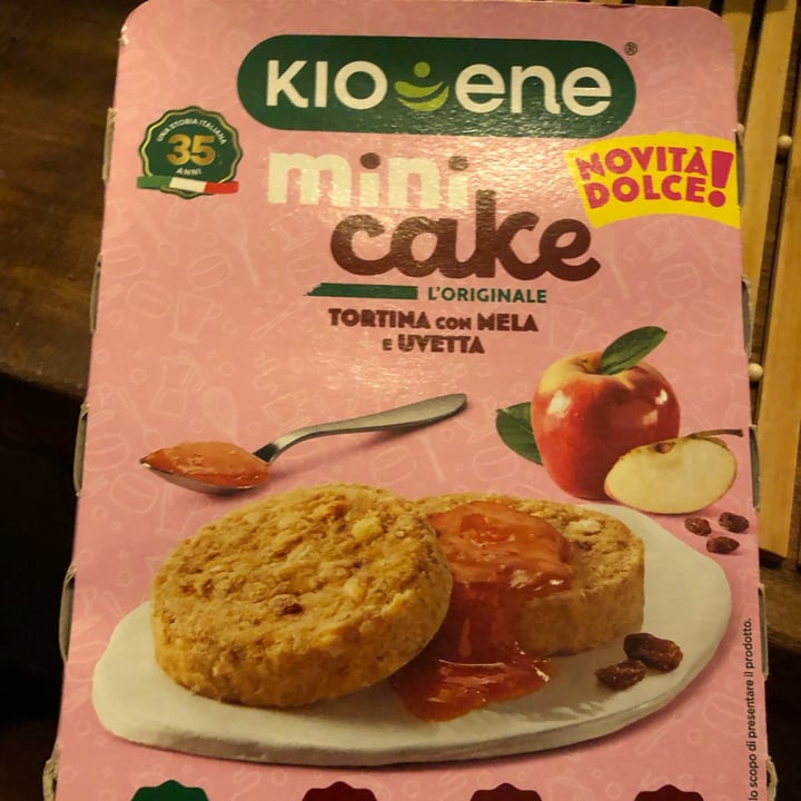 photo of Kioene Minicake Tortina con Mela e Uvetta shared by @yogurt-di-soia on  31 Aug 2023 - review