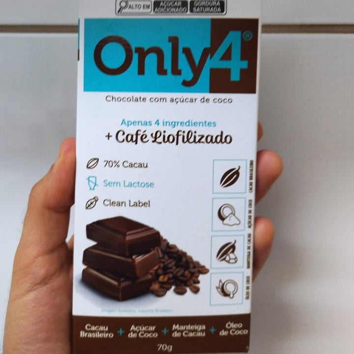 photo of Only4 Chocolate Com Açúcar De Coco  Café shared by @caiofornari on  29 Jun 2025 - review