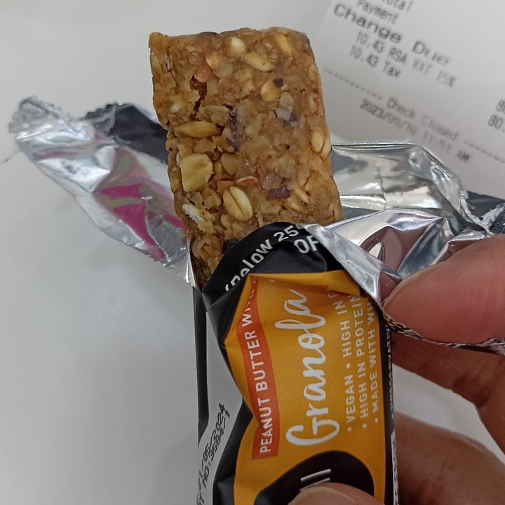 photo of Kauai Peanut Butter With Cacoa Nibs Granola Bar shared by @fitnish on  10 Sep 2023 - review