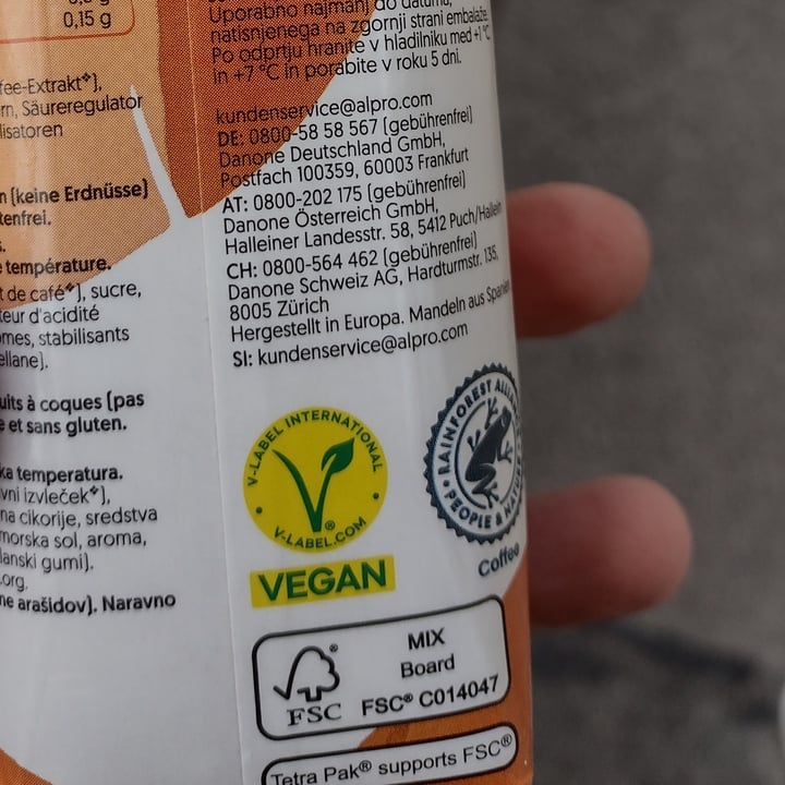 photo of Alpro iced coffee shared by @dratini on  11 Mar 2025 - review
