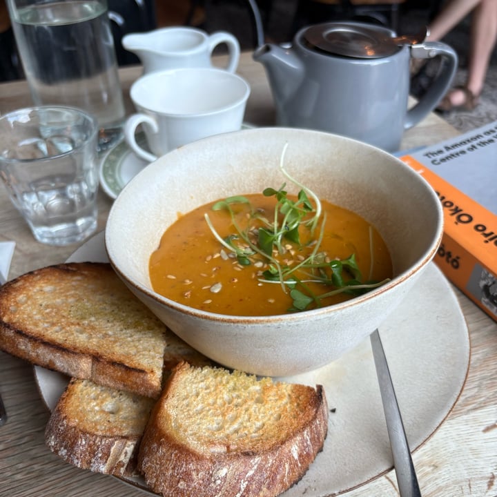 photo of Parle Pantry Vegan Cafe & Coffee Shop daily soup shared by @fxk on  03 Oct 2025 - review