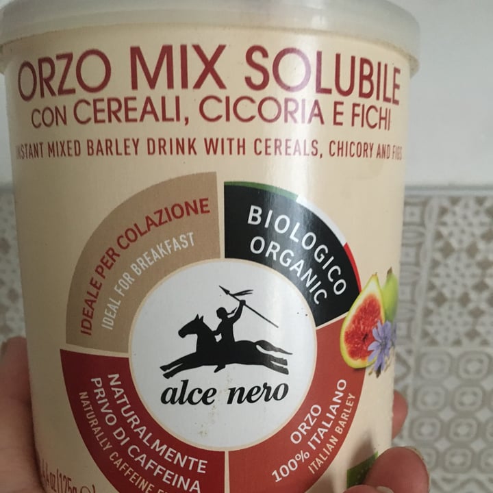 photo of Alce Nero Orzo mix solubile con cereali, cicoria e fichi shared by @creadin21 on  01 Mar 2024 - review