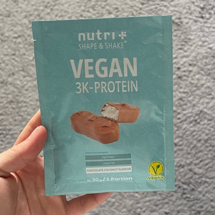 photo of nutri+ vegan protein Chocolate And Coco shared by @anneeinhorn on  07 Oct 2023 - review