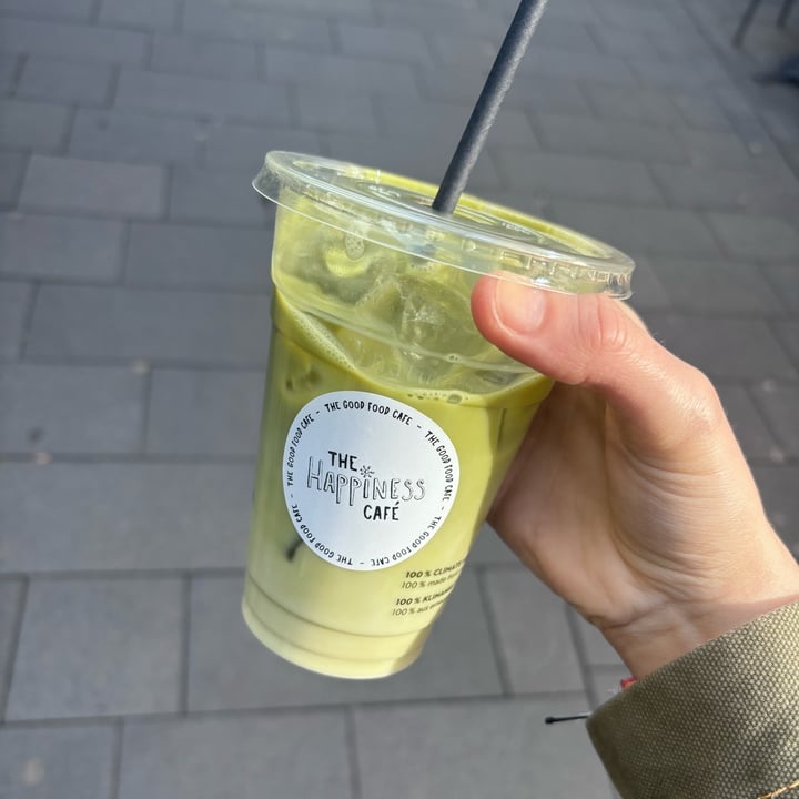 photo of The Happiness Cafe oat matcha latte shared by @holasoymylk on  15 Apr 2024 - review