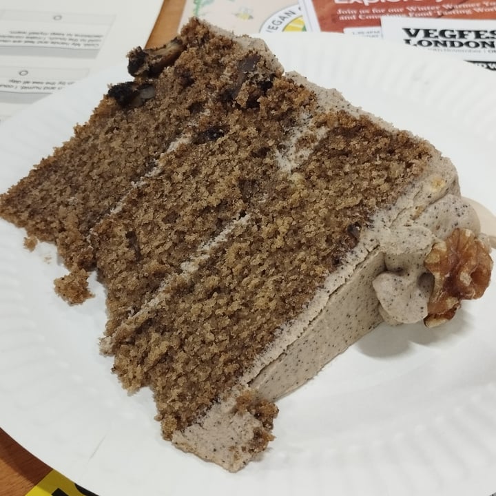 photo of Vegan Antics Coffee and walnut cake shared by @sunmoony on  21 Dec 2023 - review
