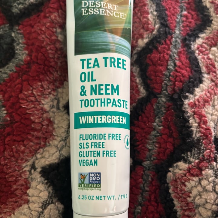 photo of Desert Essence Tea Tree Oil and Neem Toothpaste shared by @jarmaline on  17 Sep 2024 - review