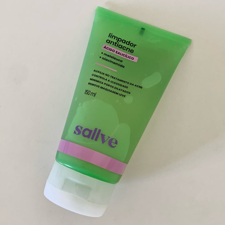 photo of Sallve limpador anti acne shared by @zoinho on  01 Apr 2024 - review