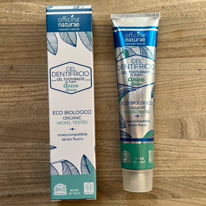 photo of Officina naturae Gel Dentifricio Anice (Anise) shared by @alessiof91 on  06 Dec 2023 - review