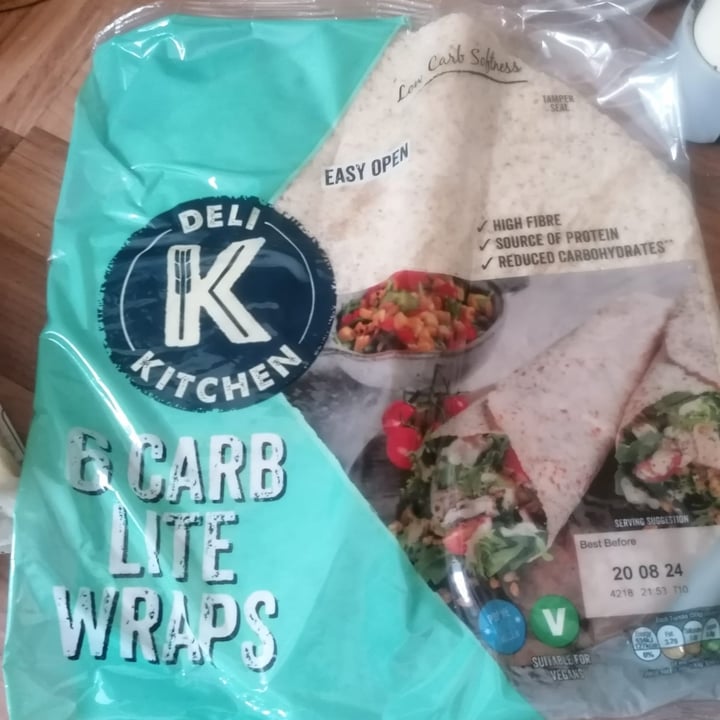 photo of Deli Kitchen Carb Lite Wraps shared by @martieffe90 on  16 Aug 2024 - review