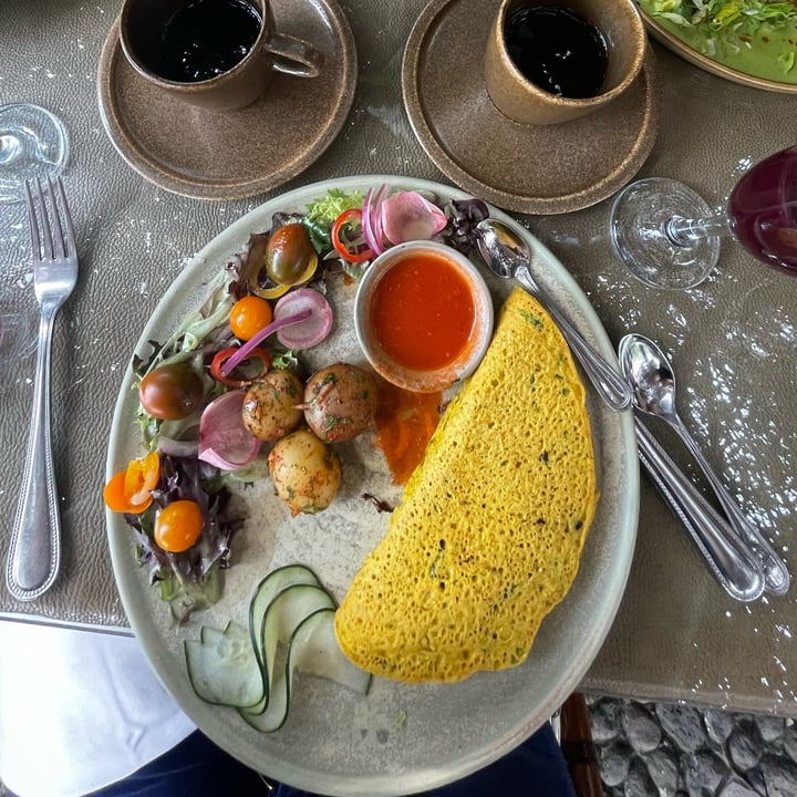 photo of Posada del Tepozteco Omelette de garbanzo shared by @amandagm on  09 Nov 2023 - review