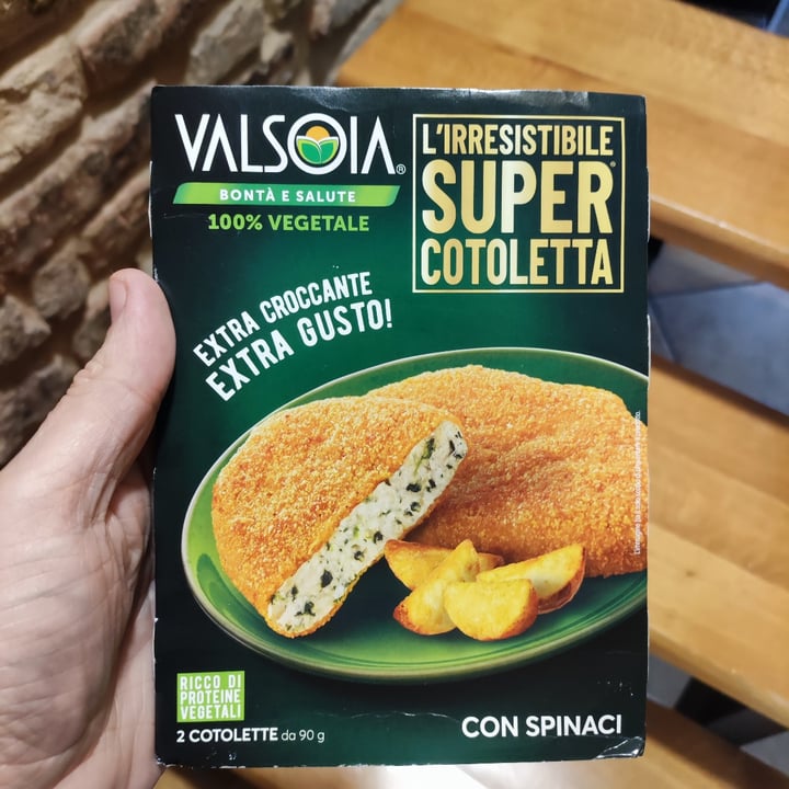 photo of Valsoia L’irresistibile Super Cotoletta con Spinaci shared by @ziwonauta on  23 Apr 2024 - review