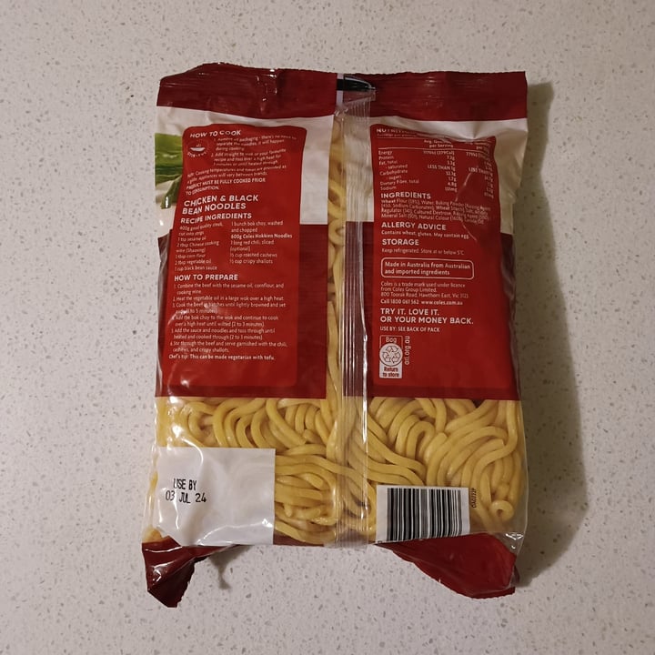 photo of Coles Hokkien Noodles shared by @tardisco on  04 Jun 2024 - review