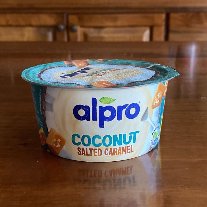 photo of Alpro Yogurt Coconut Salted Caramel shared by @oceanideserti on  19 Dec 2024 - review
