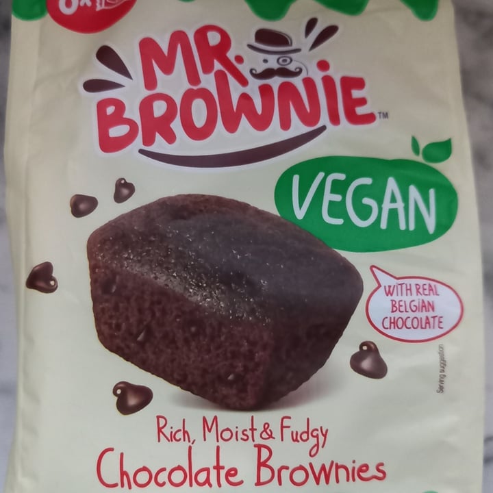 photo of Mr. Brownie Chocolate Brownies Vegan shared by @animalsvoices on  03 Nov 2023 - review