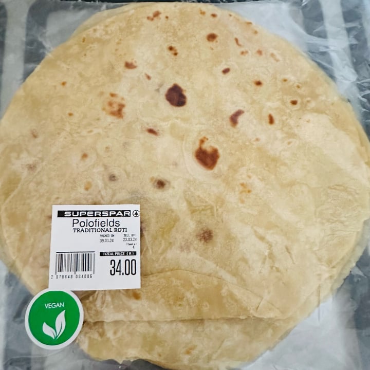 photo of Superspar Polofields Roti shared by @reshmikhan on  30 Mar 2024 - review