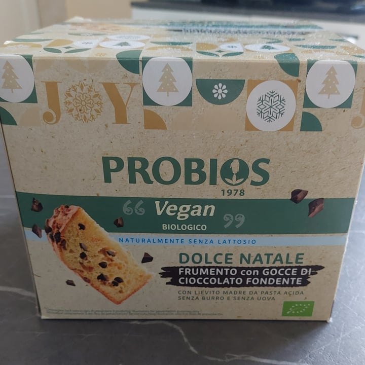 photo of Probios dolce di natale vegan con gocce di cioccolato shared by @ericaconlac on  16 Jan 2025 - review