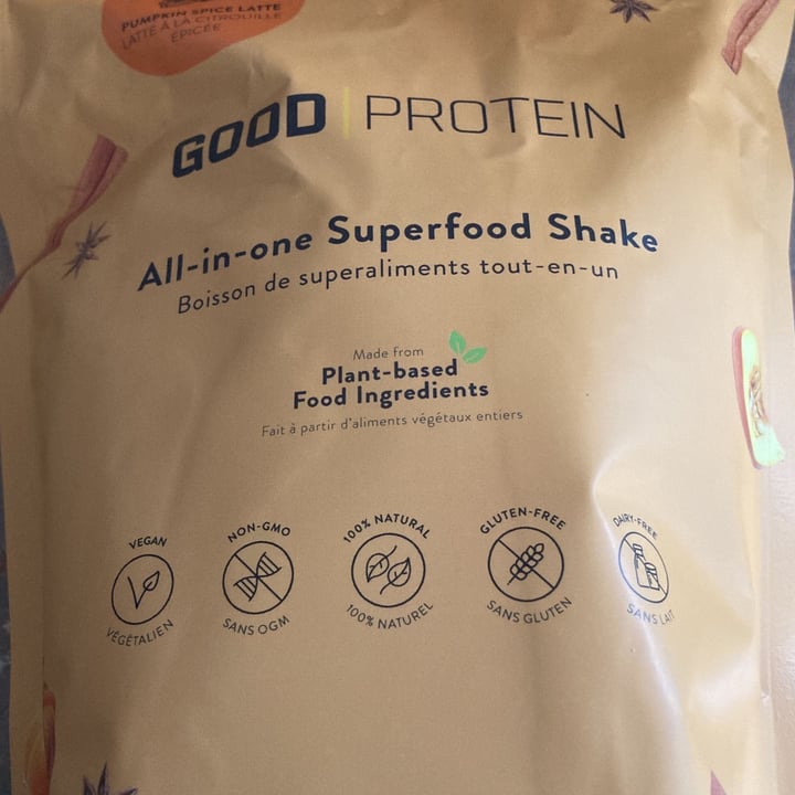 photo of Good Protein Protéines à base de plantes shared by @jthlt on  11 Oct 2023 - review