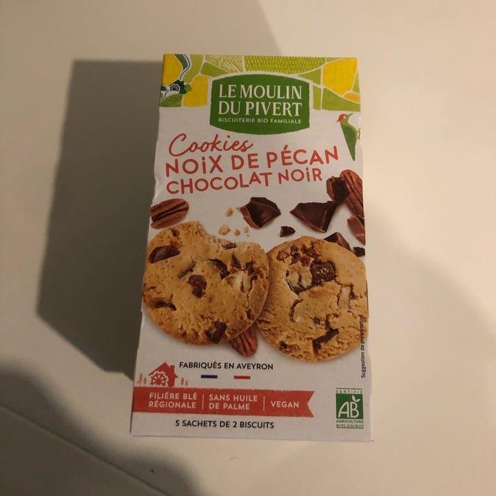 photo of Le Moulin Du Pivert Cookies Noix de Pécan Chocolat Noir shared by @giusimorra on  13 Apr 2024 - review