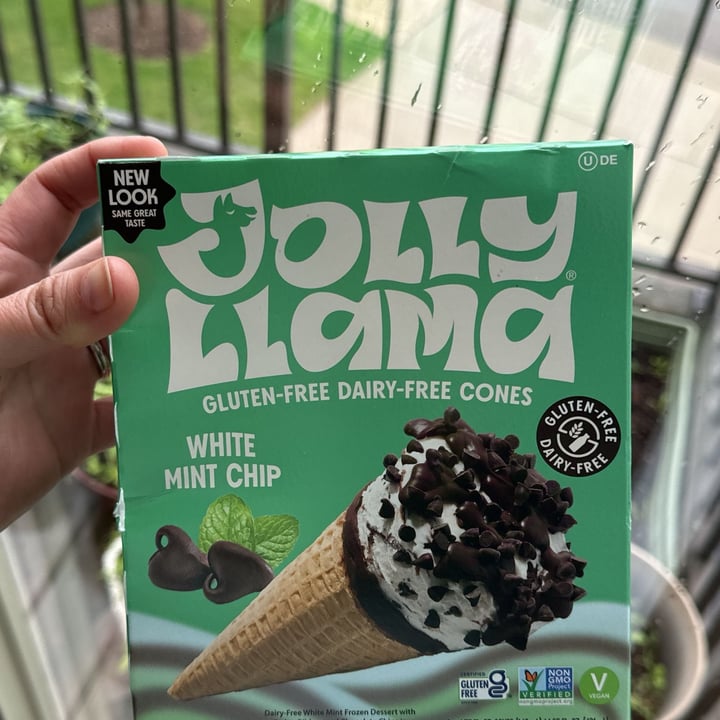 photo of Jolly Llama White mint chip ice cream cone shared by @regina- on  03 May 2024 - review