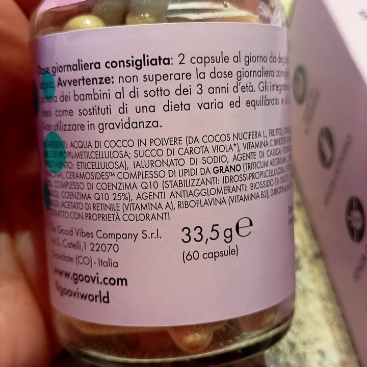 photo of Goovi Smooth & Tonic Pelle Booster integratore alimentare shared by @marinasacco on  27 Sep 2023 - review