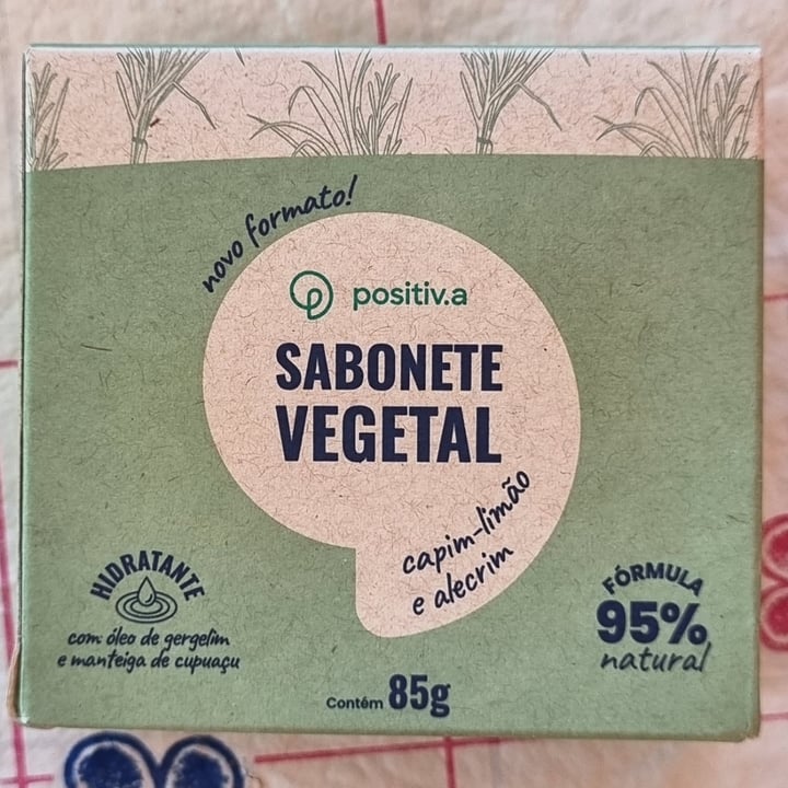 photo of Positiv.a sabonete vegetal capim-limão shared by @renatalemos on  08 Apr 2025 - review