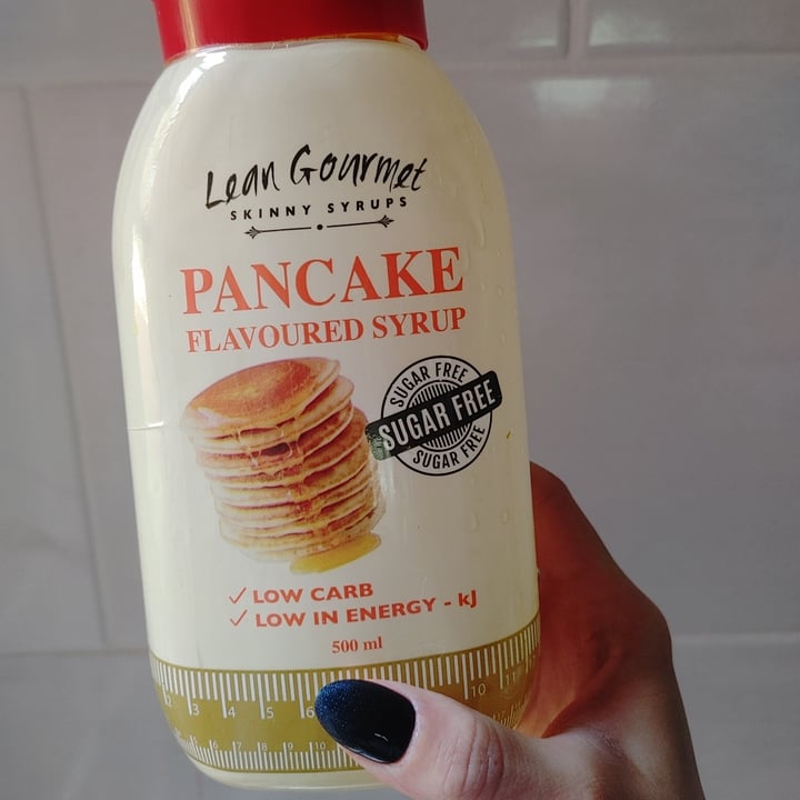 photo of Lean gourmet Pancake Flavoured Syrup shared by @veganonthesavannah on  19 Jun 2025 - review